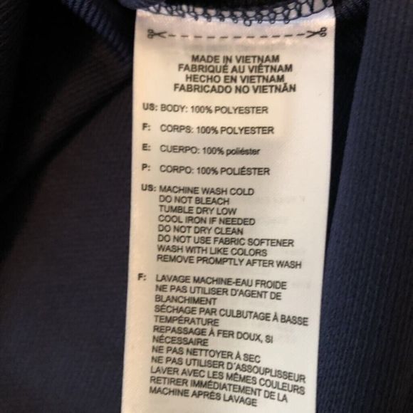 Adidas Mens Climalite Golf Polo Shirt Blue First Alert Storm Team 5 M New - Picture 5 of 8